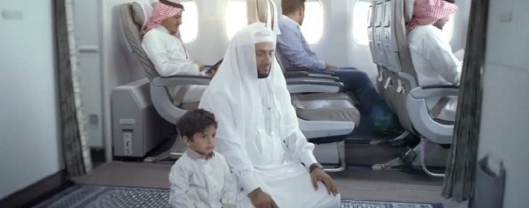 How Could a Person Pray While Flying?