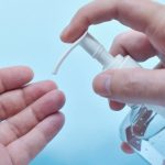 Using Alcohol Sanitizer to Clean Hands